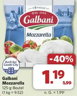 Combi Galbani Mozzarella aanbieding