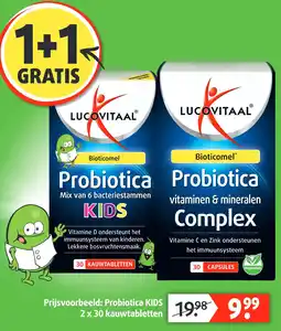 Lucovitaal Probiotica aanbieding