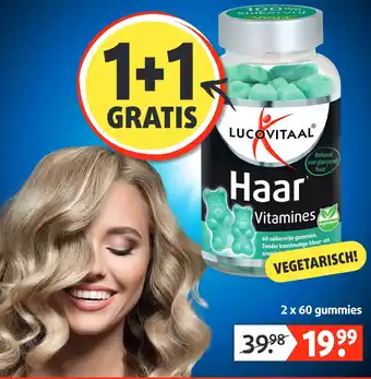 Lucovitaal Haar Vitamines aanbieding