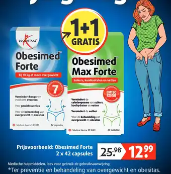 Lucovitaal Obesimed Forte aanbieding