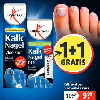 Lucovitaal Kalk Nagel aanbieding