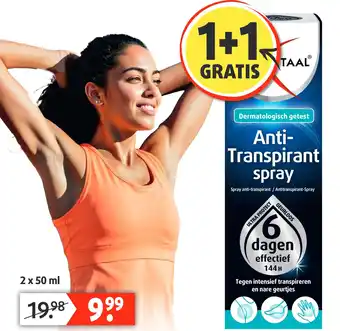 Lucovitaal Anti- Transpirant spray aanbieding