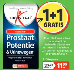 Lucovitaal Prostavital Prostaat Potentie & Urinewegen aanbieding