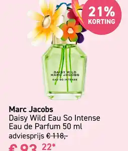 Mooi parfumerie Marc Jacobs Daisy Wild Eau So Intense Eau de Parfum aanbieding