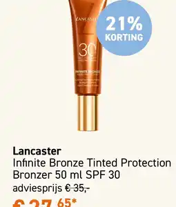 Mooi parfumerie Lancaster Infinite Bronze Tinted Protection Bronzer aanbieding
