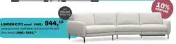 Trendhopper Londen city hoekbank aanbieding