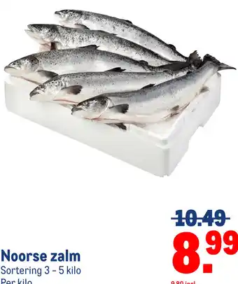 Makro Noorse zalm aanbieding