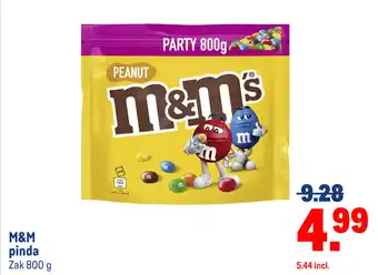 Makro M&M pinda aanbieding