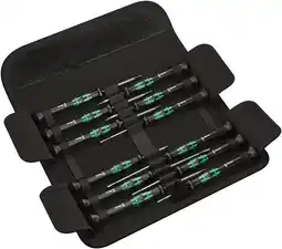 Amazon Wera 73675 Kraftform Micro precisie schroevendraaierset, 12 stuks aanbieding