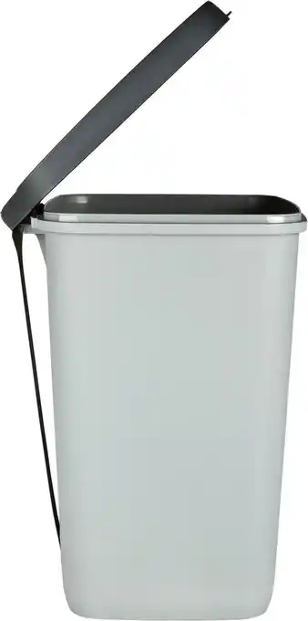 Bol.com Curver Essentials pedaalemmer - 20L - Zilver / Antraciet aanbieding