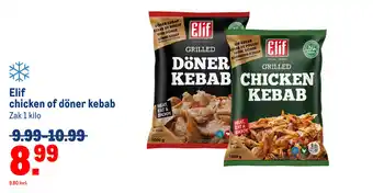 Makro Elif chicken of döner kebab aanbieding