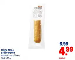 Makro Home Made grillworsten aanbieding