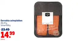 Makro Gerookte zalmplakken aanbieding