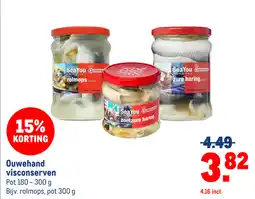 Makro Ouwehand visconserven aanbieding
