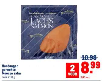 Makro Hardanger gerookte Noorse zalm aanbieding