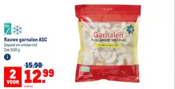 Makro Rauwe garnalen ASC aanbieding