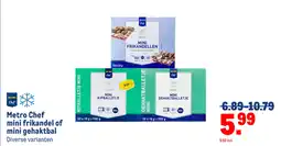 Makro Metro Chef mini frikandel of mini gehaktbal aanbieding