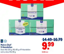 Makro Metro Chef frikandellen aanbieding