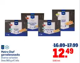 Makro Metro Chef garnalensnacks aanbieding