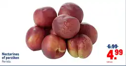Makro Nectarines of perziken aanbieding