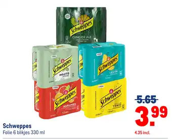 Makro Schweppes aanbieding