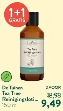 Holland & Barrett Tea Tree Reinigingslotion aanbieding