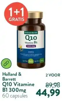 Holland & Barrett Q10 Vitamine B1 300mg aanbieding