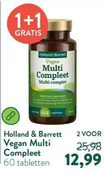 Holland & Barrett Vegan Multi Compleet aanbieding