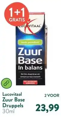 Holland & Barrett Zuur Base Druppels aanbieding