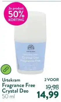 Holland & Barrett Fragrance Free Crystal Deo aanbieding