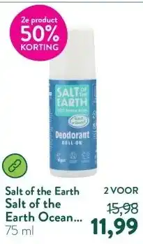 Holland & Barrett Salt of the Earth Ocean Coconut Deodorant Roll-on aanbieding