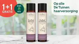 Holland & Barrett 1+1 GRATIS Op alle De Tuinen haarverzorging aanbieding