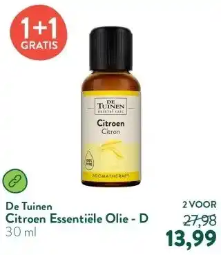 Holland & Barrett Citroen Essentiële Olie - D aanbieding