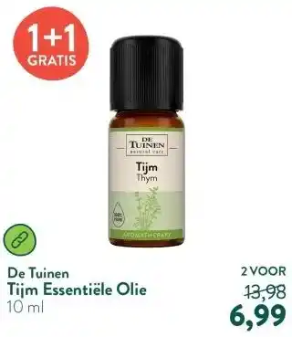 Holland & Barrett Tijm Essentiële Olie aanbieding