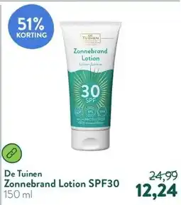 Holland & Barrett Zonnebrand Lotion SPF30 aanbieding
