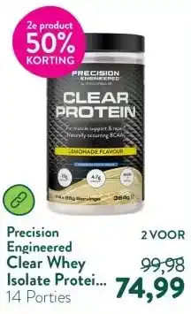 Holland & Barrett Clear Whey Isolate Protein Limonadesmaak - 364g aanbieding