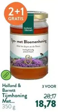 Holland & Barrett Tijmhoning Met Bloemenhoning aanbieding