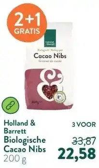 Holland & Barrett Biologische Cacao Nibs aanbieding