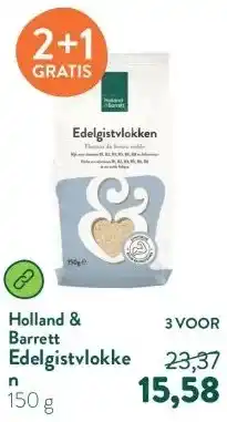 Holland & Barrett Edelgistvlokken aanbieding