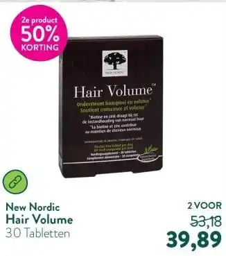 Holland & Barrett Hair Volume aanbieding