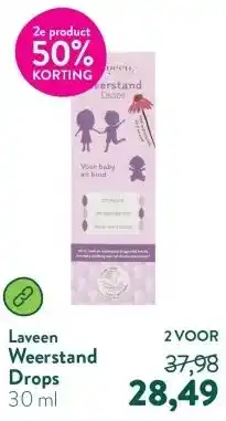 Holland & Barrett Weerstand Drops aanbieding