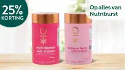 Holland & Barrett 25% KORTING Op alles van Nutriburst aanbieding