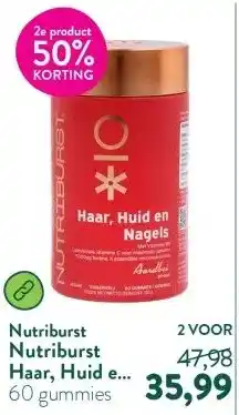 Holland & Barrett Nutriburst Haar, Huid en Nagels - 60 gummies aanbieding