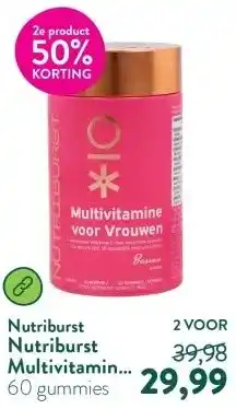 Holland & Barrett Nutriburst Multivitamine voor Vrouwen - 60 gummies aanbieding