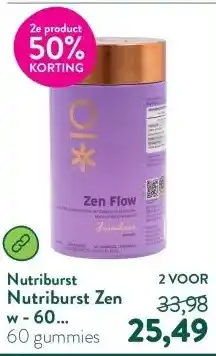 Holland & Barrett Nutriburst Zen w - 60 gummies aanbieding