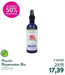 Holland & Barrett Rozenwater Bio aanbieding