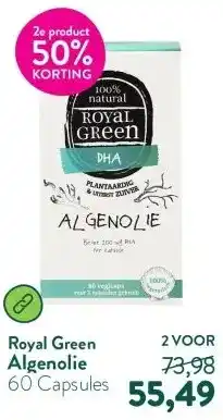 Holland & Barrett Algenolie aanbieding