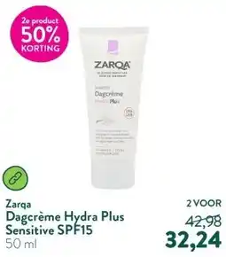 Holland & Barrett Dagcrème Hydra Plus Sensitive SPF15 aanbieding