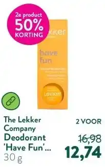 Holland & Barrett Deodorant 'Have Fun' Mandarijn & Citroen aanbieding