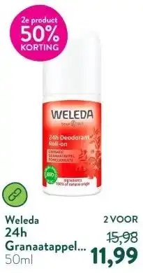 Holland & Barrett 24h Granaatappel Roll-On Deodorant aanbieding
